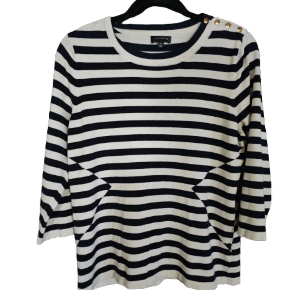 The Limited Black and white Sweater
